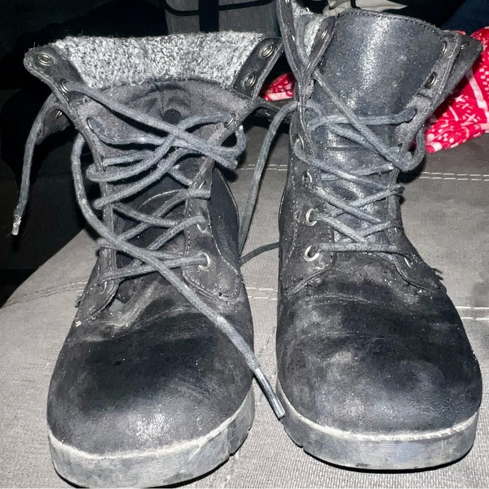 Arizona Jean Company Black Combat Boots